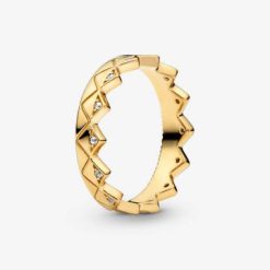 Dây Chuyền Bạc 925 Vương Miện Đá Nhảy Hàn Quốc My Queen - VYN13